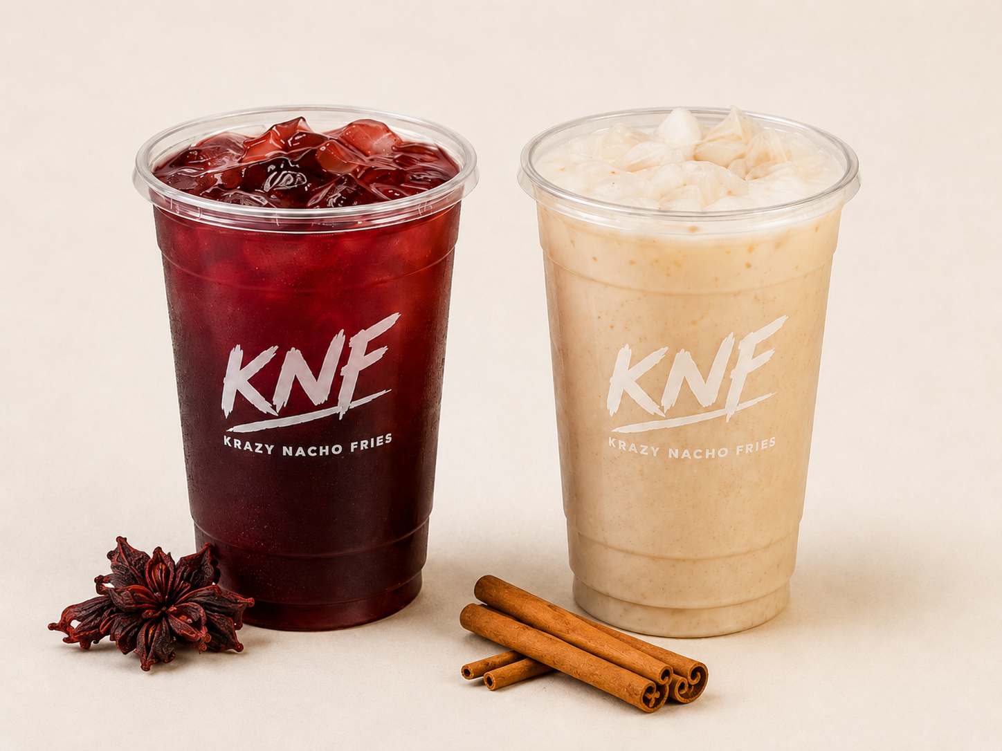 Krazy Nacho Fries drinks
